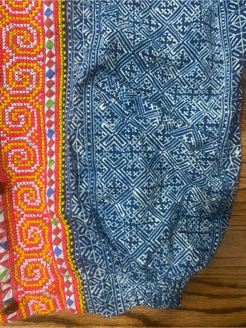 HMONG Cotton Jacket- Large - Picture 3 of 4